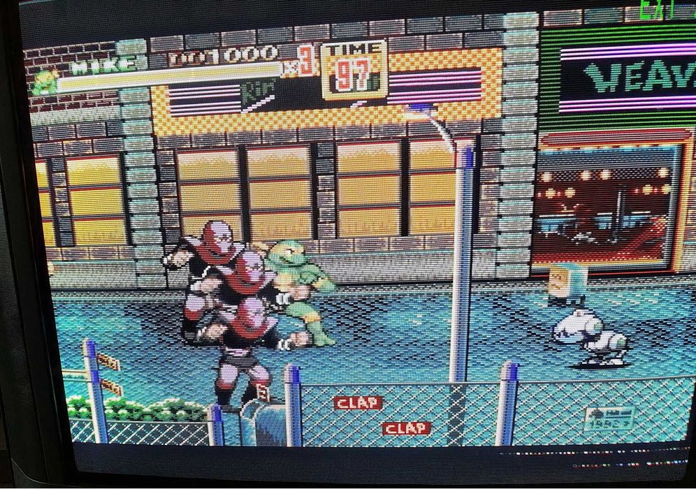 TMNT Shredder's Re Revenge - Mega Drive