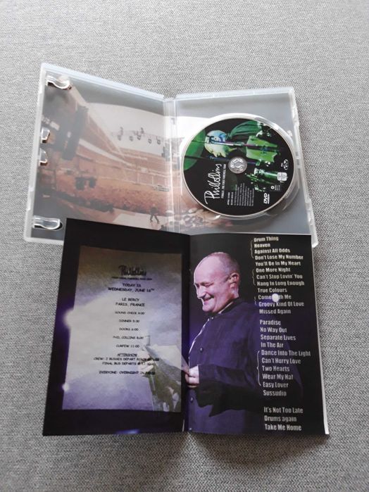DVD musical concerto "Finally...the first Farewell tour" Phil Collins