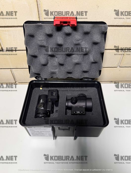 Комплект Trijicon MRO HD 1X25 + магнифер Trijicon 3X