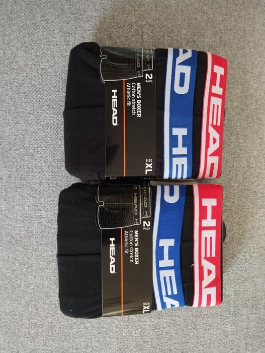 Head Bokserki męskie xl 4szt black