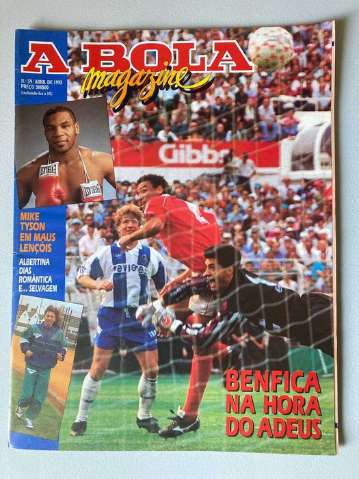 Revistas A Bola Magazine anos '80 e '90 [números na descrição]