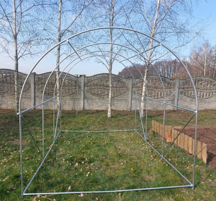 Tunel Foliowy Ogrodowy Szklarnia Foliak 3x2x2 6m² Rośliny Kwiaty Nowy