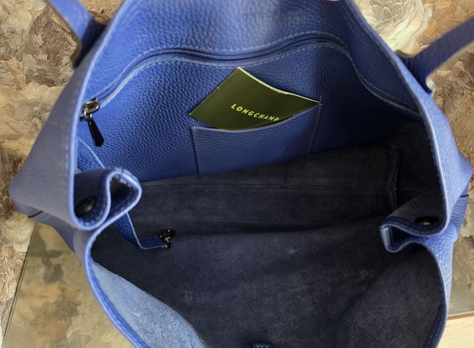 Шкіряна сумка Longchamp оригінал