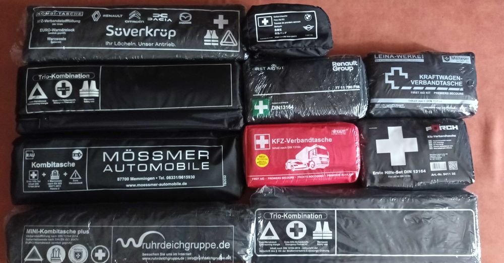 Продам Автомобільні Аптечки 3в1 або 2в1 Євростандарту