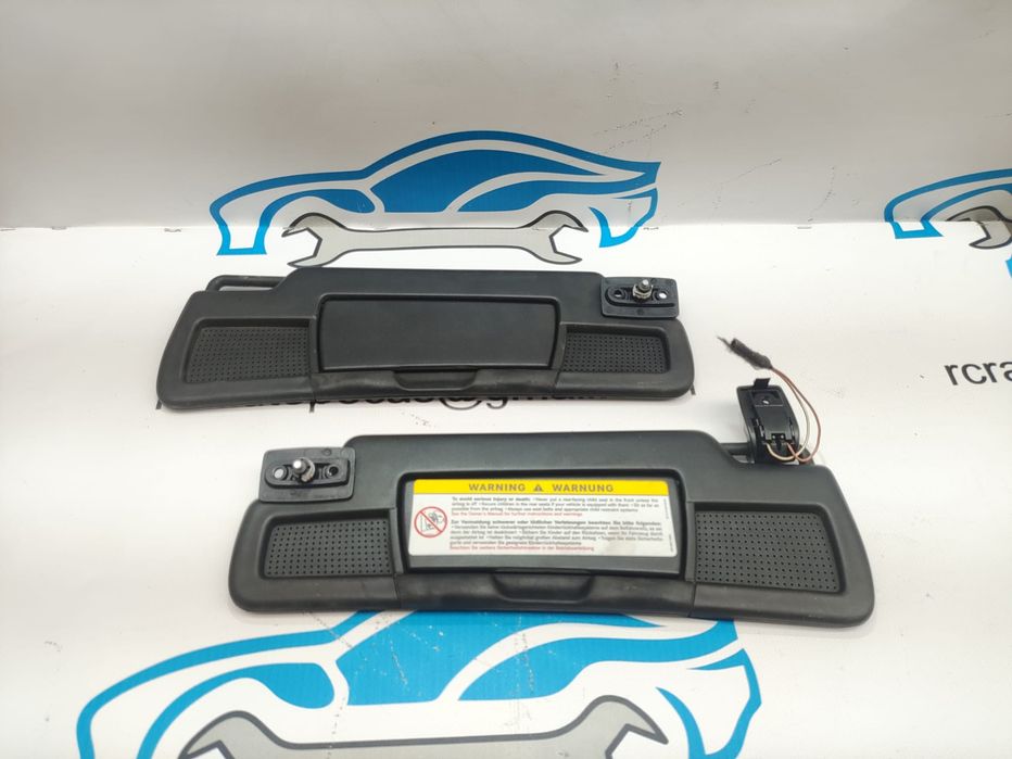 Palas De Sol Pretas Originais Mercedes SLK R171