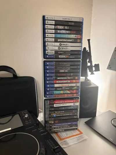 Organizador Modular para Jogos de Consola