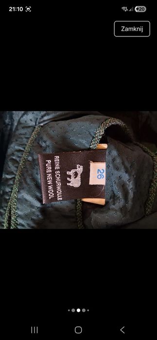 Wełniana marynarka męska feudal