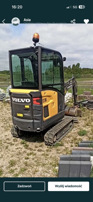 Wynajem minikoparka usługi  Lębork Gdynia Wejherowo Reda