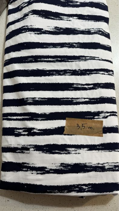 Dzianina kupon paski bawelna