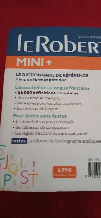Mini dicionário de Francês