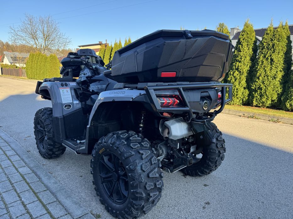 Quad atv CF Moto 850 grey edition full opcja + plug fv 23%