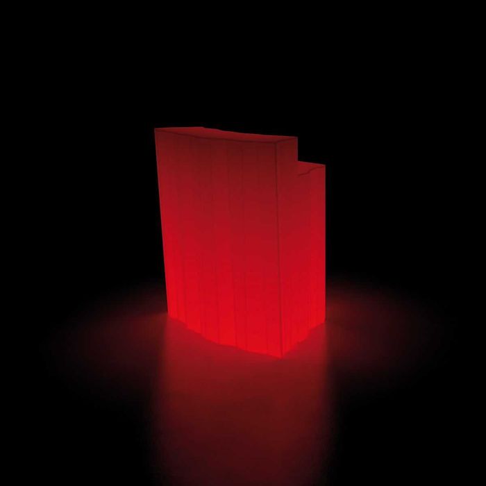 Balcão de bar com iluminação rgb