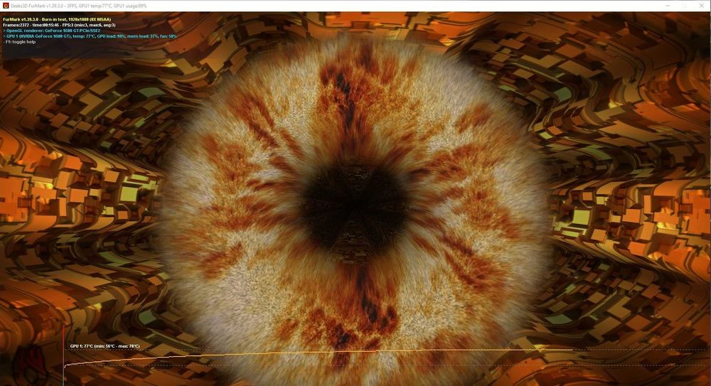 Відеокарта Gainward Nvidia GeForce 9500GT PCI-e 1GB DDR2 DVI VGA TV