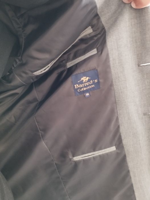 Fato cinza claro tamanho 56 - como novo