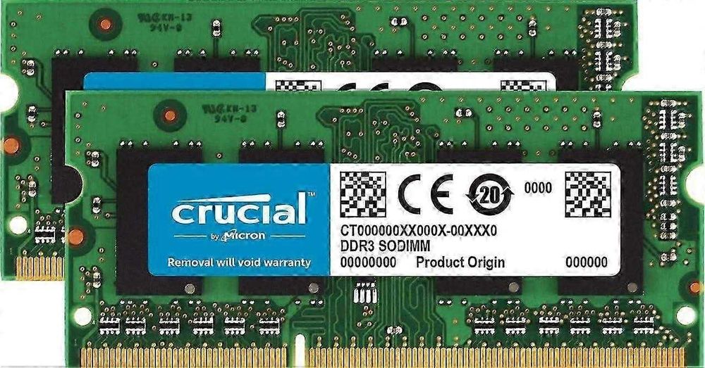 Crucial 16GB DDR3 (8x2) 1600 SODIMM 1.35V CL11
