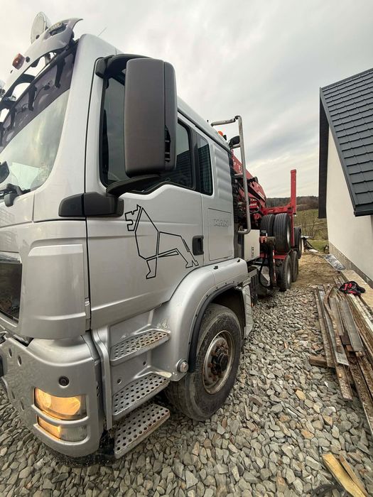 MAN TGS 26.480 z przyczepą