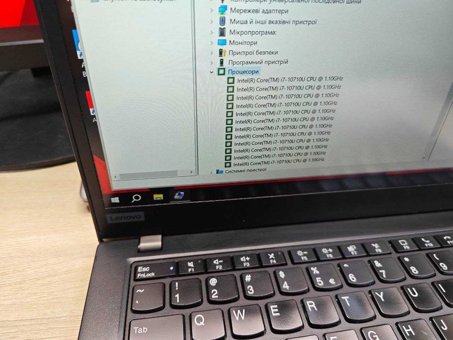 Ноутбук Lenovo ThinkPad X13 Gen 1 •Core i7-10710U•16GB DDR4•128GB SSD