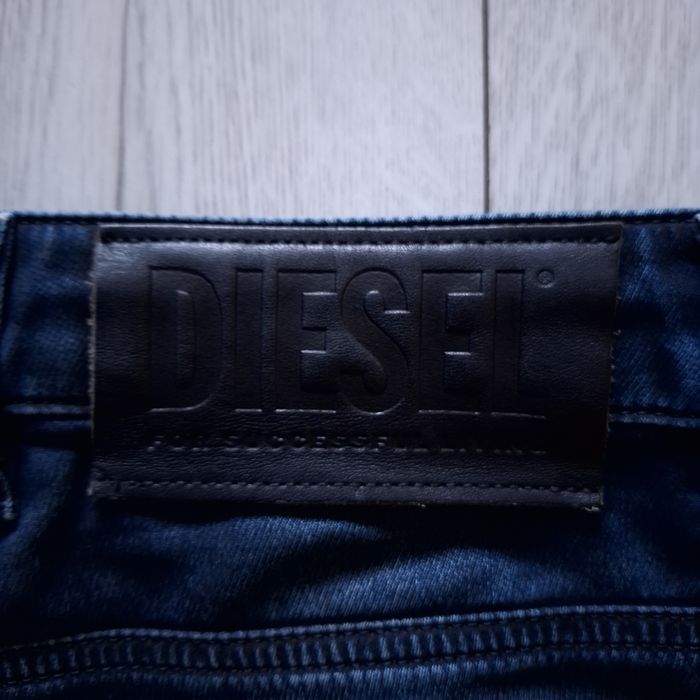 Diesel Krooley Jogging szorty jeansowe W28 L32 tapered JoggJeans granatowe denim