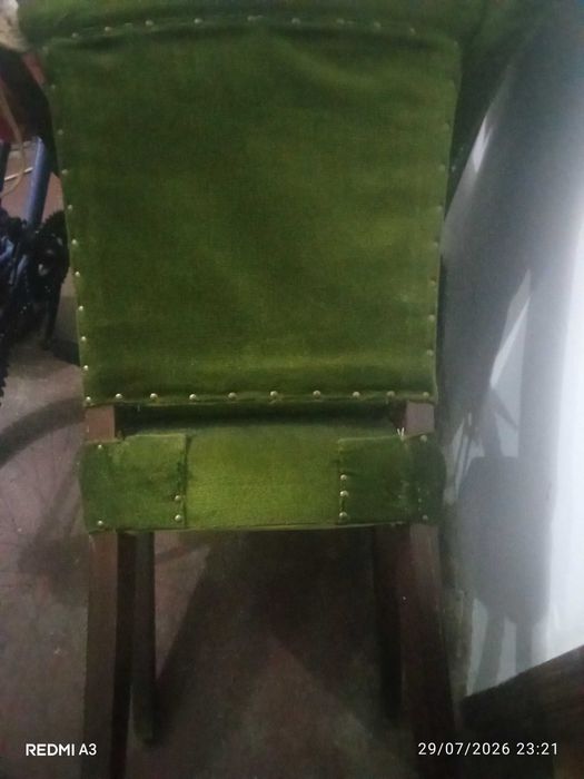 4 cadeiras verdes