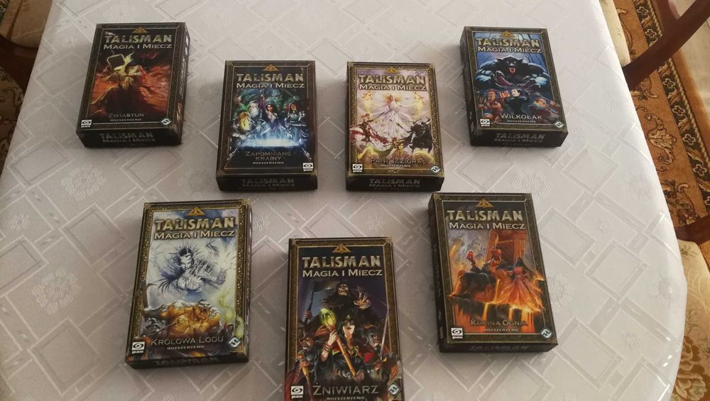 Talisman: Magia i Miecz – Zestaw (w tym niektóre dodatki całkiem nowe)