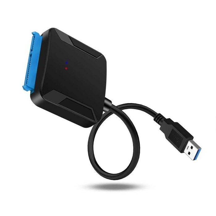 Adapter przejściówka kabel USB 3.0 SATA DO DYSKU 3,5" 2,5" SSD HDD
