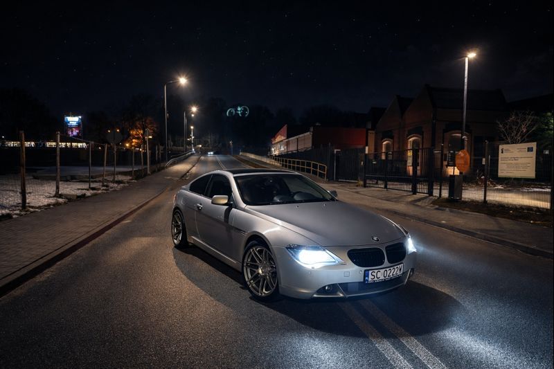 BMW e63, N62B44 654CI, 4.4 V8, 330km, Piękna, Zadbana,