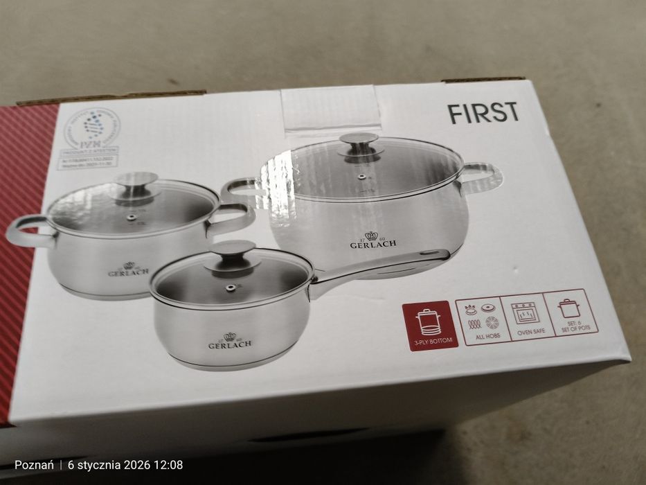 Garnki Gerlach first nowe