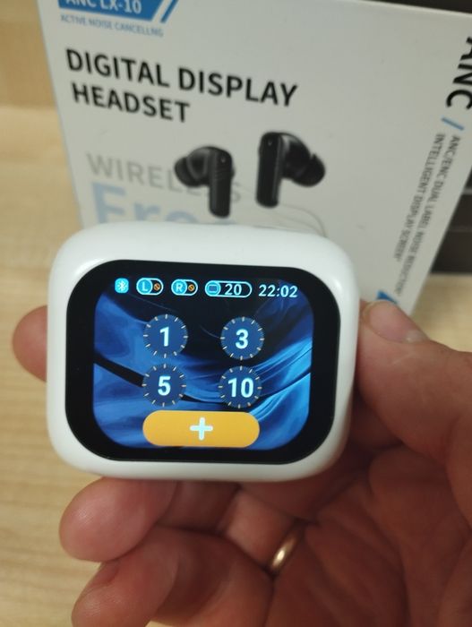 Bluetooth TWS навушники ANC LX-10 | Шумозаглушення, ENC, 7 годин робот