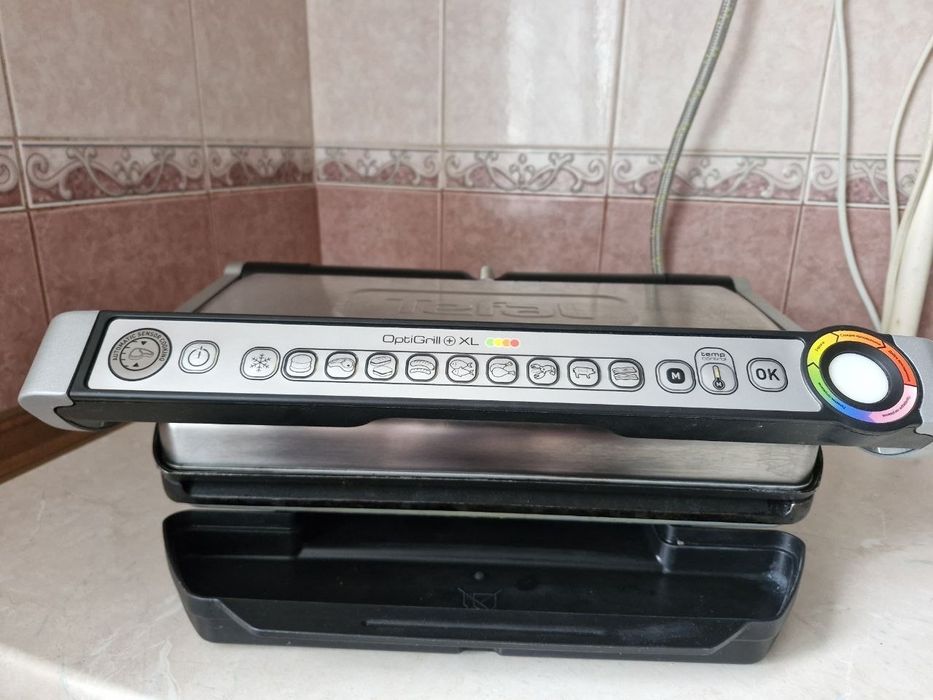 Гриль-барбекю електричний Tefal GC722D34 Optigrill+ XL