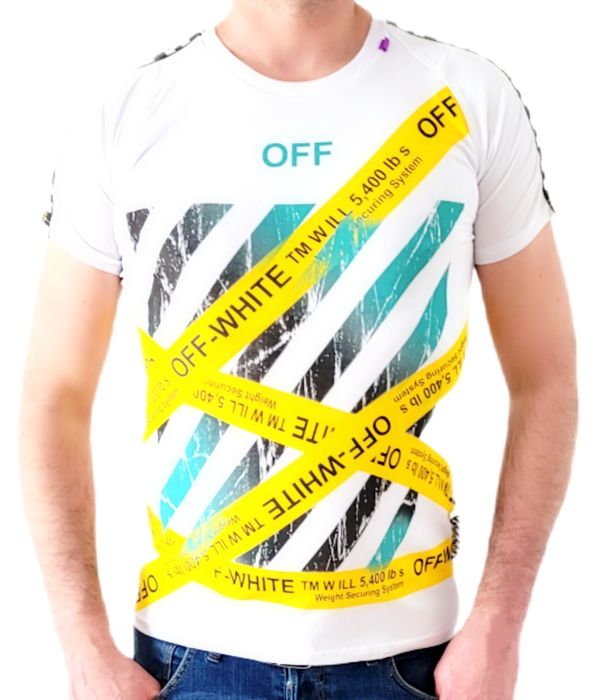 Koszulka OFF-WHITE  T-shirt męski  S-XXL