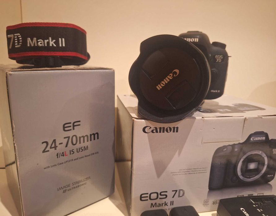 Canon 7D MarkII + objetiva 24-70 f/4 L IS USM