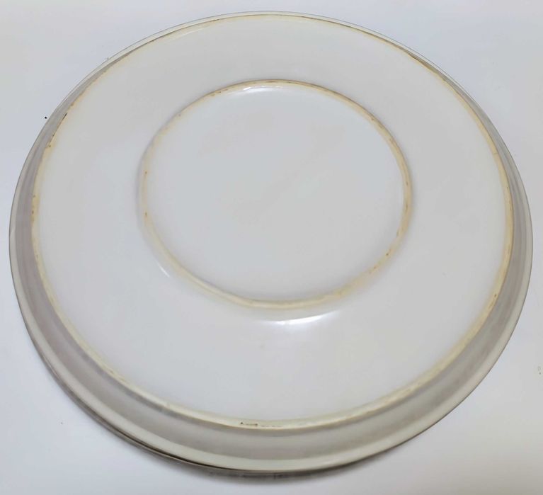 Блюдо для пиццы 30 см керамика белое тяжёлое