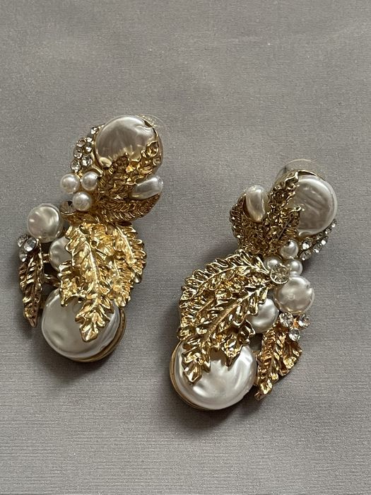 Серьги люстры есть маркировка