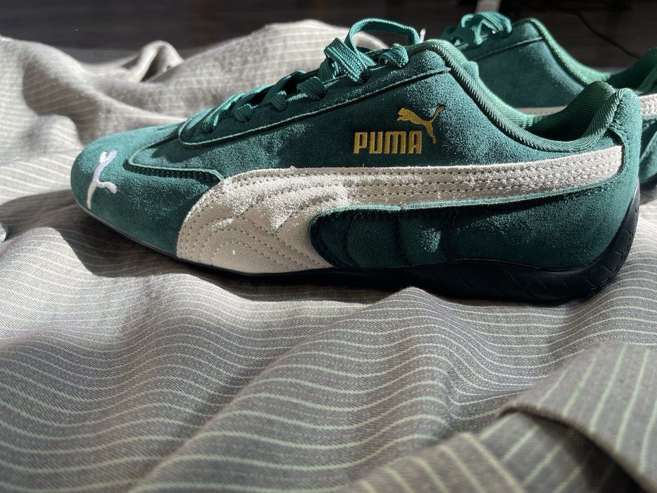 PUMA Speedcat - темно зелені (38,39,42,43 р