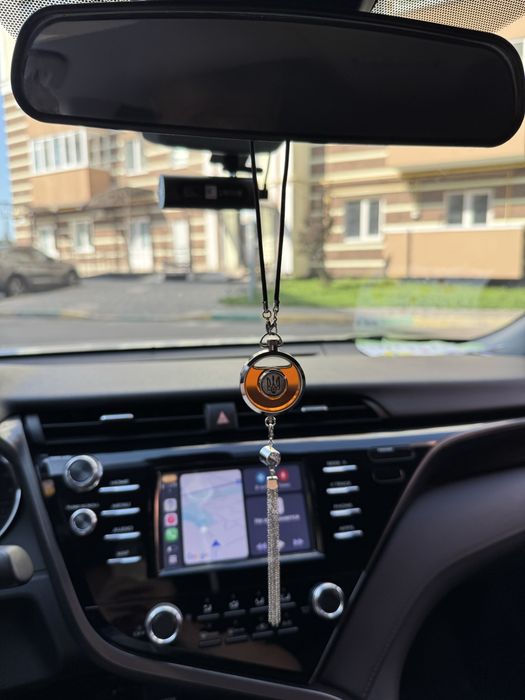 Ароматизатор подвеска на зеркало в машину с МАРКОЙ АВТО, стальной