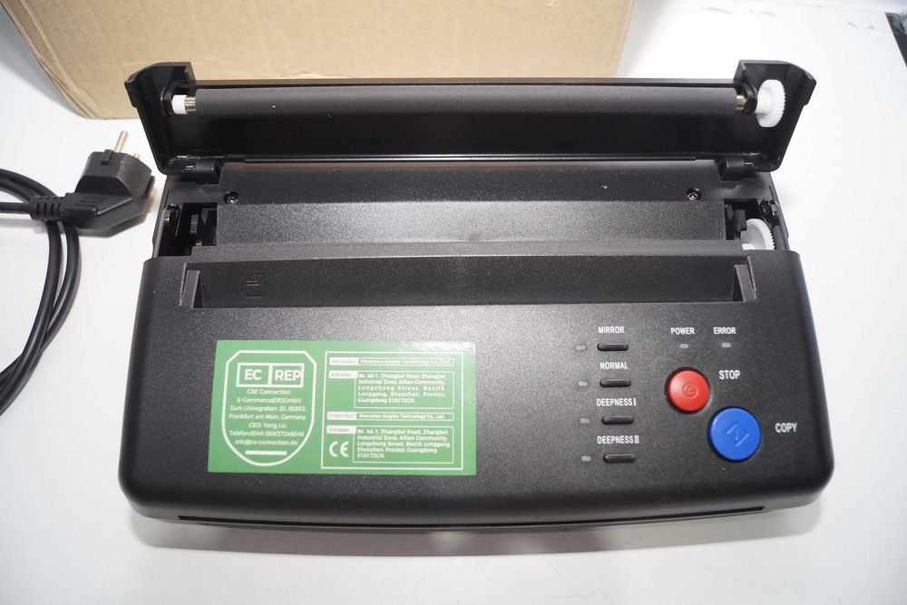 Drukarka termotransferowa A4 skaner kopiarka do powielania tatuażu
