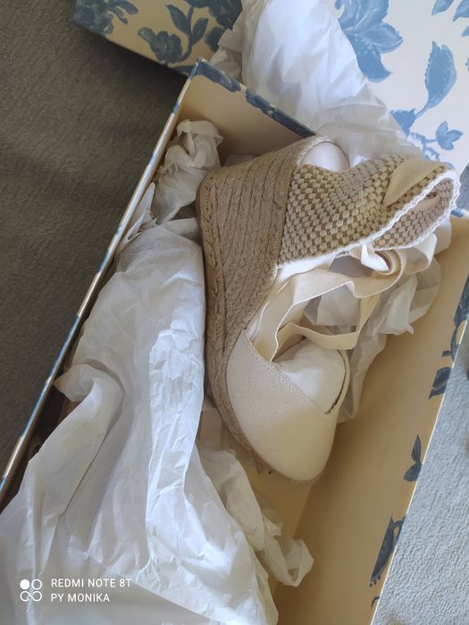 Sprzedam espadryle na koturnie damskie 36 Sezanè Polecam!