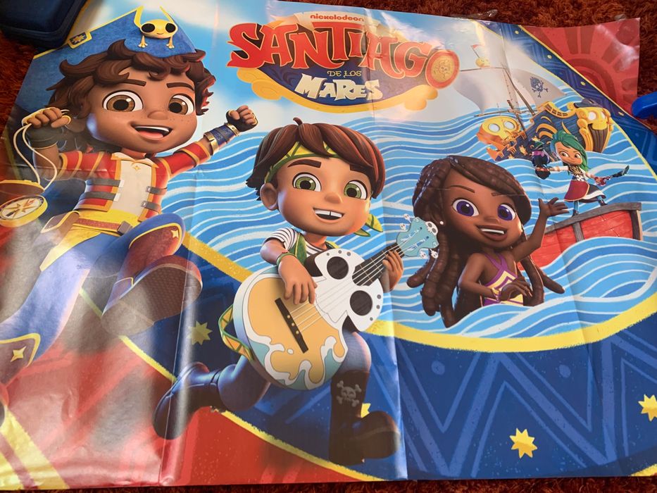 Posters panda e os caricas e Santiago dos mares