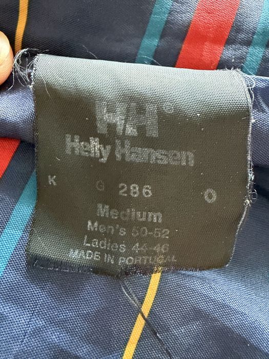 Kurtka Helly Hansen vintage retro niebieska Helly Tech M