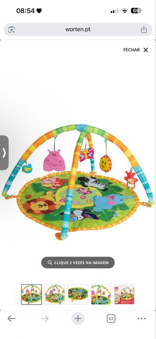 Parque de atividades de bebe