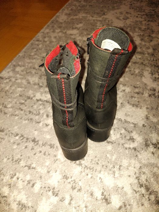 Botki damskie skórzane 38 s.Olivier