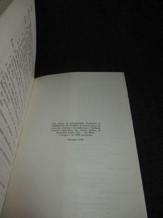 Livro Sociedade Humana e Ambiente no Tempo Gaetano Ferro