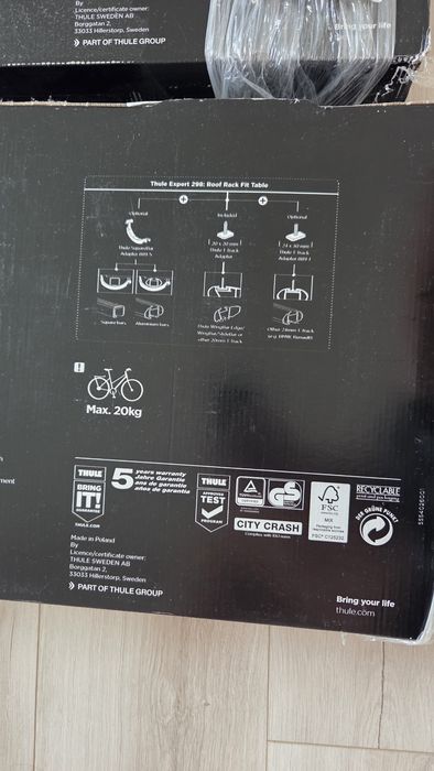 Uchwyt rowerowy thule expert 298