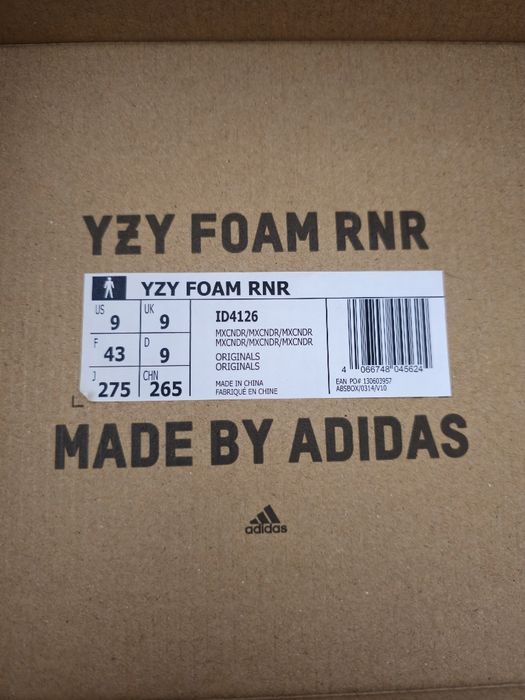 Yeezy Foam Runner MX Cinder 43