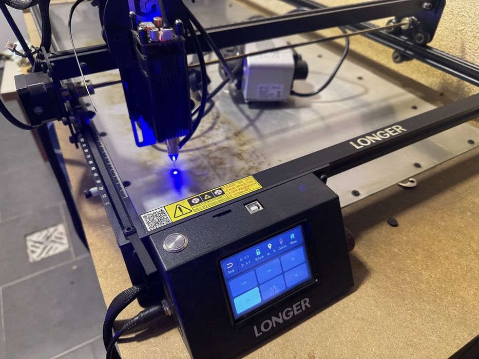 Laser longer ray 10W + przedluzka extend 850x400 mm + pompka