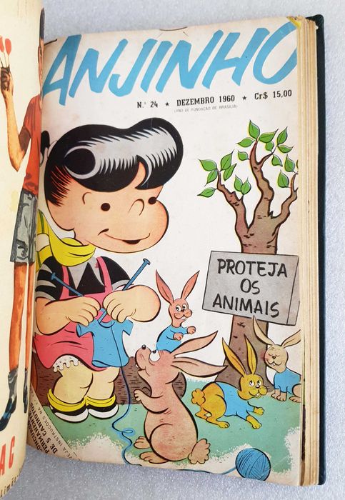 Antiga Encadernação com 10 diferentes "Comics da Ebal" ~ 1959/60 ~ #2