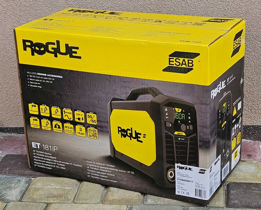 Зварювальний апарат ESAB ROGUE ET 181iP