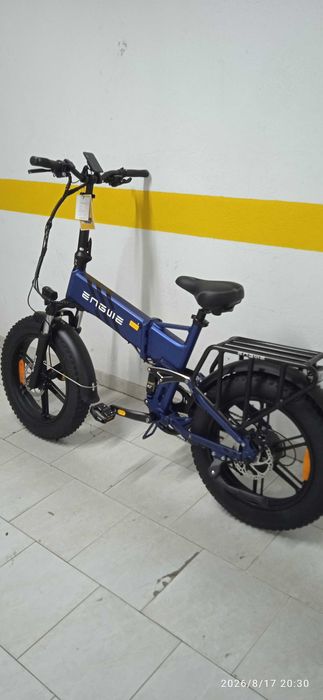 Bicicleta elétrica, 1000 W, Nova, 0 Km, Bateria 16 Ah. (+ 16 Ah, extra)