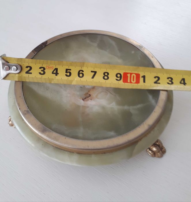 Mini PATERKA na lwich nóżkach z kamienia ONYKS