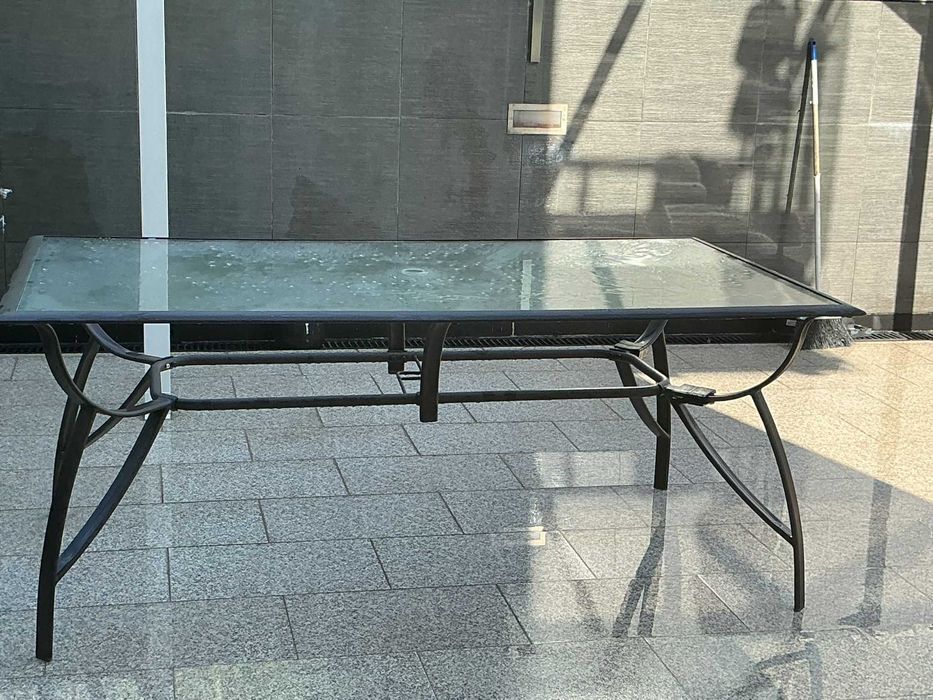 Mesa perfeita para refeições ao ar livre